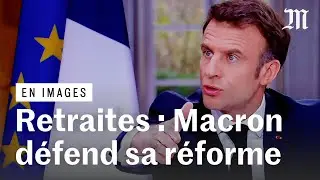 Macron réagit à la contestation contre la réforme des retraites