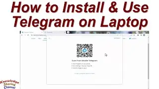How to use Telegram on Laptop ! How to Download Telegram in Laptop