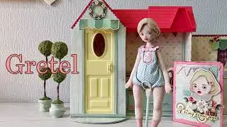 Gretel. Новая авторская кукла с домиком.