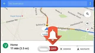 How To Disable Driving Notification on Google Mpas on Android