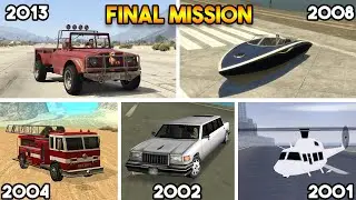 FINAL MISSION CHASE VEHICLE FROM EVERY GTA GAME (FROM GTA 5, GTA 4, GTA SAN, GTA VC, GTA 3)