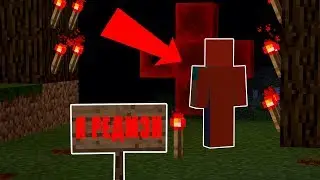 Жуткий REDMAN вернулся! 😱 Мистический игрок ПРЕСЛЕДУЕТ меня на этом СЕРВЕРЕ! | Minecraft мистика #1