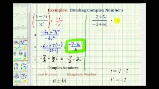 Ex:  Dividing Complex Numbers