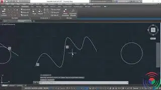 Autodesk AutoCAD: How to use Tangent, Smooth, Symmetric and Equal Constraint Command