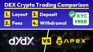 Best Decentralized Crypto Leverage Trading Exchange ✅ dydx vs. Apex Pro Comparison