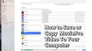 How to Save or Copy Your MoviePro Video To Your Computer