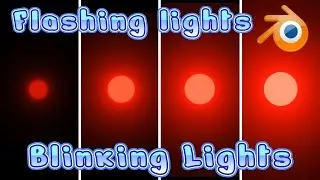 Blinking Lights or Fade in _ out Lights ( Flashing Lights ) in Blender