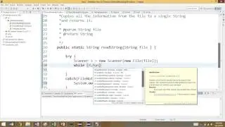 Reading From Text Files (Java) - Using Methods