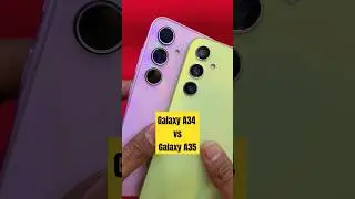Samsung Galaxy A35 5G Vs Galaxy A34 5G