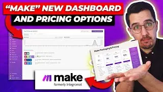 [1] Dashboard and Pricing - Make.com Tutorials for Beginners 2023