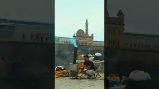 İshak Paşa Sarayı manzaralı açık havada kaçak çay...             