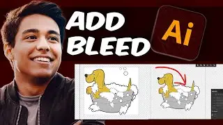 Illustrator Pro 2024 Tutorial: How to Add Bleed in Illustrator