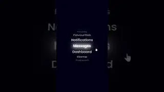 HTML CSS JS 3D Rolling Menu