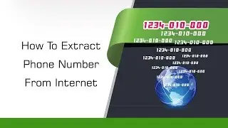 How to extract phone number from internet?