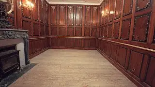 Chateau restoration- refining the floors ready for gap filling and staining @chateaudelalacelle