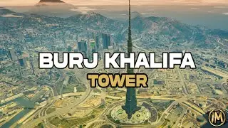 GTA 5 Fivem Maps-|Tower Burj Khalifa (MLO)  interior gta v fivem _ رسبون برج خليفة