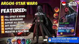 NEW Script Argus Star Wars No Password | Full Effect & Sounds | Update New Patch MLBB