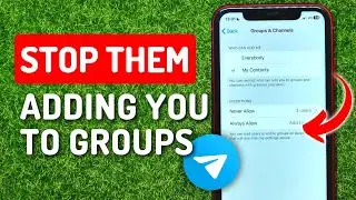 How To Stop Someone Adding You To Telegram Groups