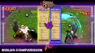 Royal Quest | Assassin Builds Comparision 🔀 Luck & Dexterity