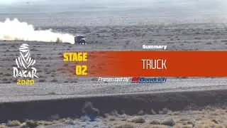 Dakar 2020 - Stage 2 (Al Wajh / Neom) - Truck Summary