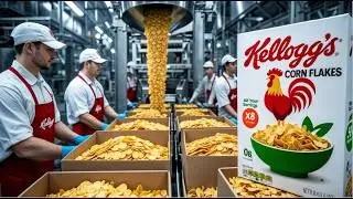 ¿Cómo Se Fabrican Los Corn Flakes? [Proceso En Fábrica]