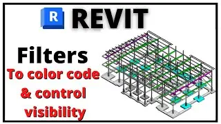 Revit tutorials- Revit filters to color code and control graphics- Tool for all disciplines