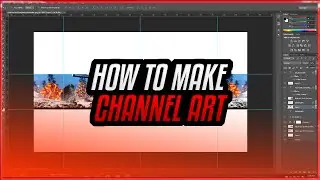 SIMPLE AND EASY TO MAKE CHANNEL ART!