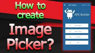 How to create Image Picker? (Android JAVA)