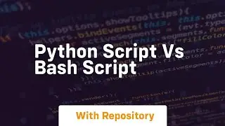 python script vs bash script