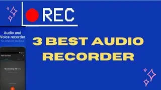 3 Best Audio recoding app|Recforge ii Audio recorder|How to use audio recorder| Technical Mind Tips