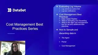 DataSet Cost Management Best Practices:Introduction Video