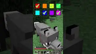 😱 Майнкрафт, но Мне Нужно РАСКРАСИТЬ Мир с Помощью МОБОВ! Minecraft ВЫЖИВАНИЕ!