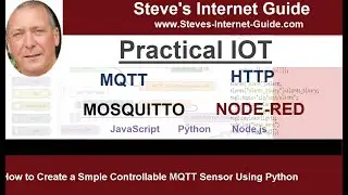 How to create a Smple Controllable MQTT Sensor Using Python