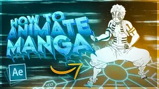 EASY Manga Animation in After Effects | AMV Tutorial