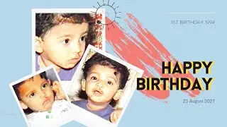 Happy Birthday | 1st Birthday | 90's Birthday Video | Shuvo Ahmed |