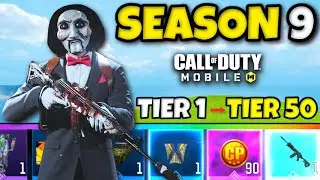 SEASON 9 BATTLE PASSED MAXED OUT!! (BEST BATTLE PASS EVER!!!)