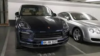 NEW 2022 blue porsche macan S mkiii mk3 phase 3 in Paris France FACElift