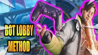 APEX LEGENDS BOT LOBBY GLITCH AND METHOD | APEX LEGENDS CONSOLE PLAYER VIBING