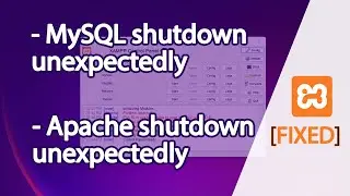 [Fixed] MySQL Shutdown Unexpectedly | Port 80 in Use by 