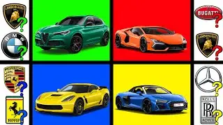 Guess The CARS | CAR LOGO QUIZ