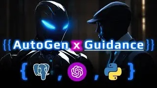 Using AUTOGEN & GUIDANCE to code LLM Control Flow & JSON Agents (No Prompt Engineering)