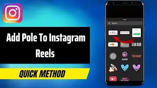 How To Add Poll To Instagram Reels