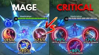 Julian Mage Build vs Julian Critical Build