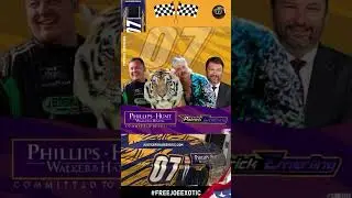 Joe Exotic / Phillips & Hunt LAW collaborate with Patrick Emerling, NASCAR and Daytona Speedway