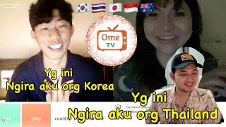 (ENGLISH SUB) 1 video 5 languages 🇰🇷🇹🇭🇯🇵🇮🇩🇦🇺 | Ome TV Korea and Thailand