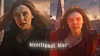 directional blur tutorial ; after effects
