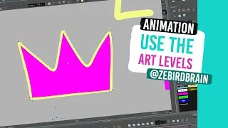ANIMATION - HOW TO USE THE ART LEVELS (ART LAYERS) (Harmony)