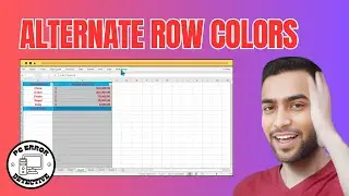 How to Alternate Row Colors in Excel | Make Your Data Stand Out