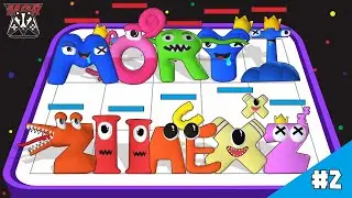 Alphabet Lore Monster Max Level Gameplay 2 | Merge Master: Alphabet Monster