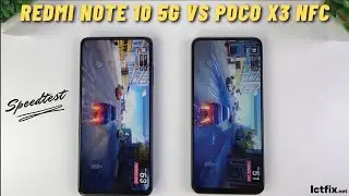 Xiaomi Redmi Note 10 5G vs POCO X3 NFC | Dimensity 700 Vs Snapdragon 732G Speedtest, Comparison